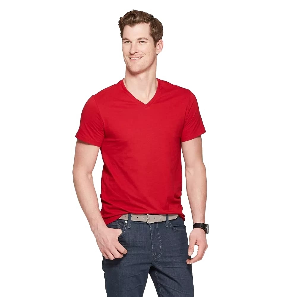 Bundle Of 5 Men's Red V-Neck T-Shirt goodfellow & co